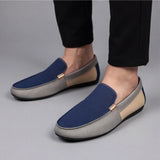 Adriano | Mocassino Canvas Homem