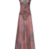 CONJUNTO DE SAIA E BODY TRANSLÚCIDO