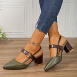 Claudette™ – Pumps elegantes e confortáveis com tiras