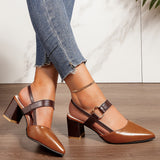 Claudette™ – Pumps elegantes e confortáveis com tiras