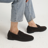 Lucca | Mocassins em camurça