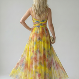 Violet & Grace™ | Vestido Maxi Envolvente Suave
