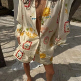 CONJUNTO DE CAMISA ESTAMPADA COM CALÇÕES