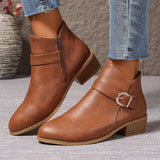 Amélina™ – Botas confortáveis com fivela para pés sensíveis
