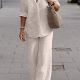 Denice™ Conjunto Casual Elegante de Duas Peças