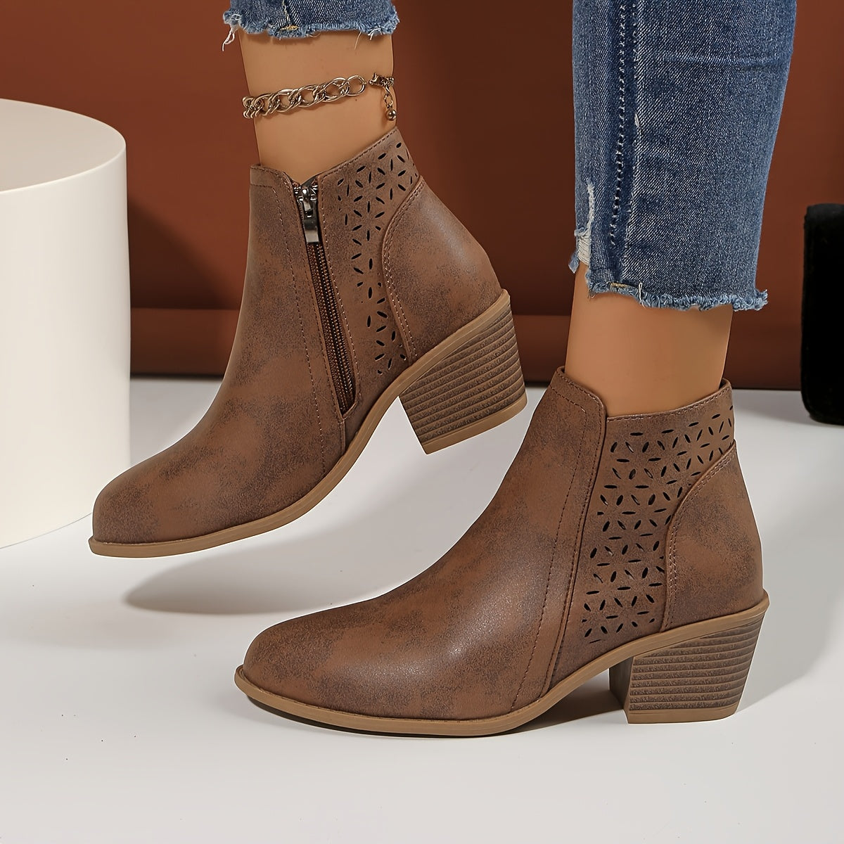 Léonie™ – Botins respiráveis com conforto duradouro