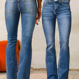 Alana - Jeans Évasés Confortáveis