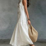 Genebra - Vestido Maxi Sem Mangas