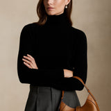 Amara - Pullover de Gola Alta Luxuoso