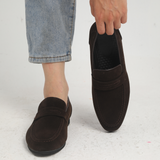 Lucca | Mocassins em camurça