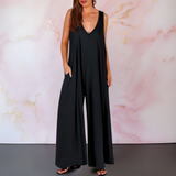 Nella™ Macacão Comfy com Decote em V