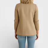 Lucile - Blazer com Mangas de Malha
