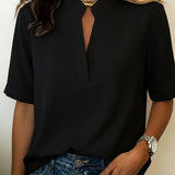 Margaux - Blusa Chic com Decote em V