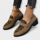 Mila - Sapatos com Padrāo Leopardo