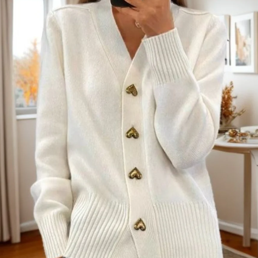 Dina - Cardigan Elegante Romântico