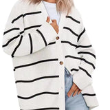 Aurel | Cardigan de gola em V para mulher | Tendência