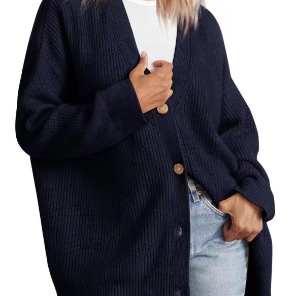 Aurel | Cardigan de gola em V para mulher | Tendência