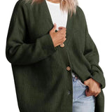 Aurel | Cardigan de gola em V para mulher | Tendência