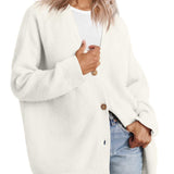 Aurel | Cardigan de gola em V para mulher | Tendência
