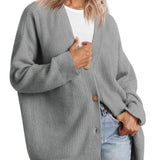 Aurel | Cardigan de gola em V para mulher | Tendência