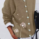 Aurore | Cardigan estampado para mulher | Moderno