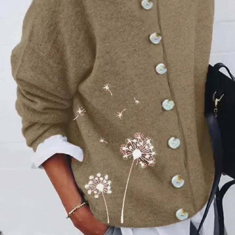 Aurore | Cardigan estampado para mulher | Moderno