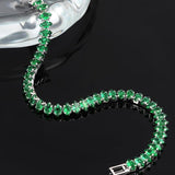 Pulseira de Pedras de Esmeralda