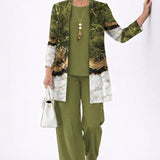 Lyneth™ Conjunto Elegante de Três Peças