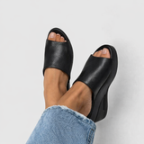 Sandálias Wedge Ortopédicas Slip-on