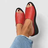 Sandálias Wedge Ortopédicas Slip-on