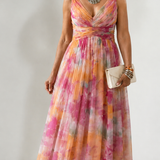 Violet & Grace™ | Vestido Maxi Envolvente Suave