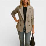 Lucile - Blazer com Mangas de Malha
