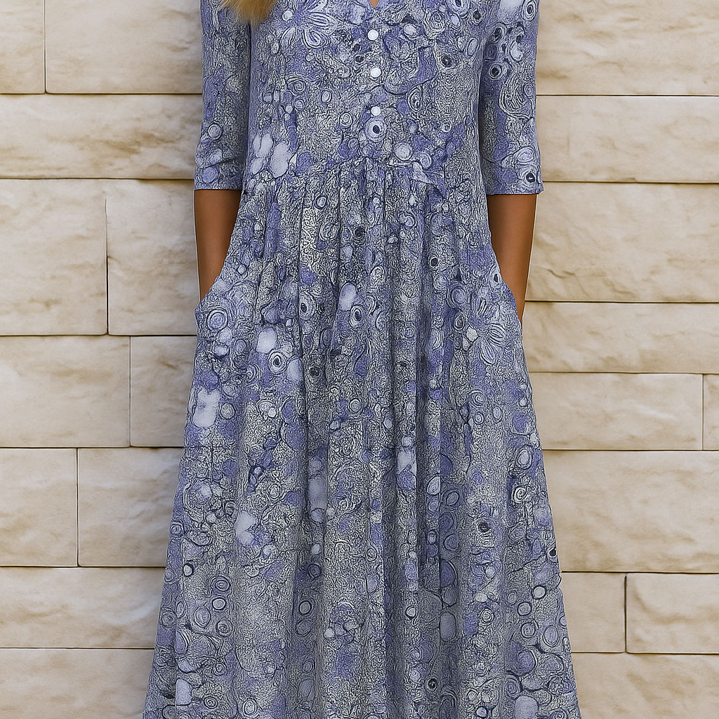 Harlow - Vestido Elegante com Decote em V