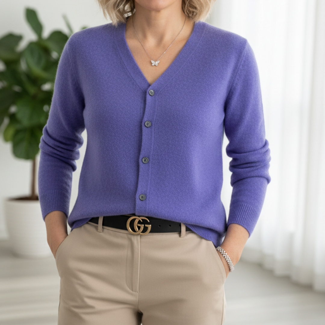 Anna - Pullover de Cachemira Chic e Elegante