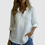 Lili™ - Blusa com detalhes bordados