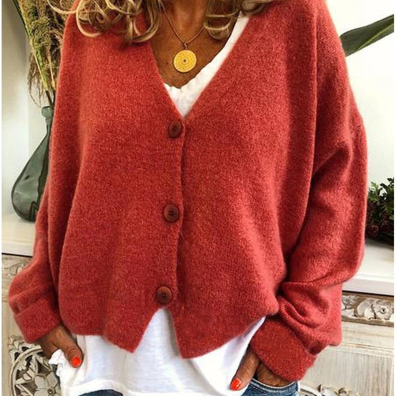 Scarlett - Cardigan Elegante Tricotado
