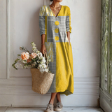Emma™ - Robe em linho descontraída