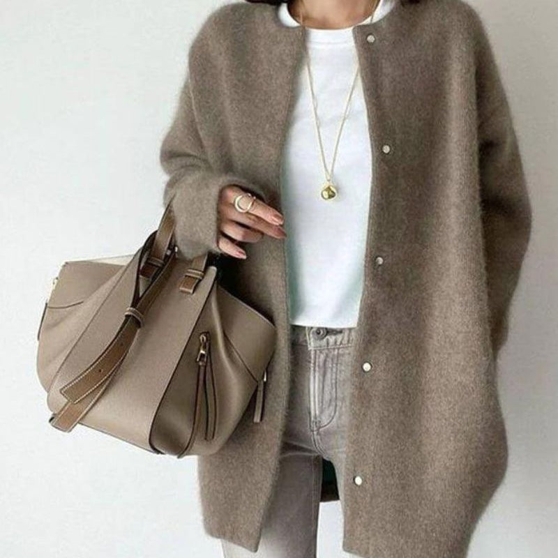 Fiorelle | Cardigan longo para mulher | Inverno