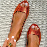 Adelina | Sandálias Douradas Conforto Chic