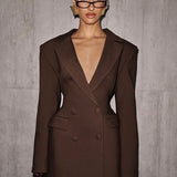 VESTIDO BLAZER MINI AJUSTADO