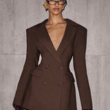 VESTIDO BLAZER MINI AJUSTADO