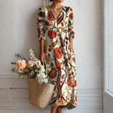 Kendra™ - Robe boémia com flores