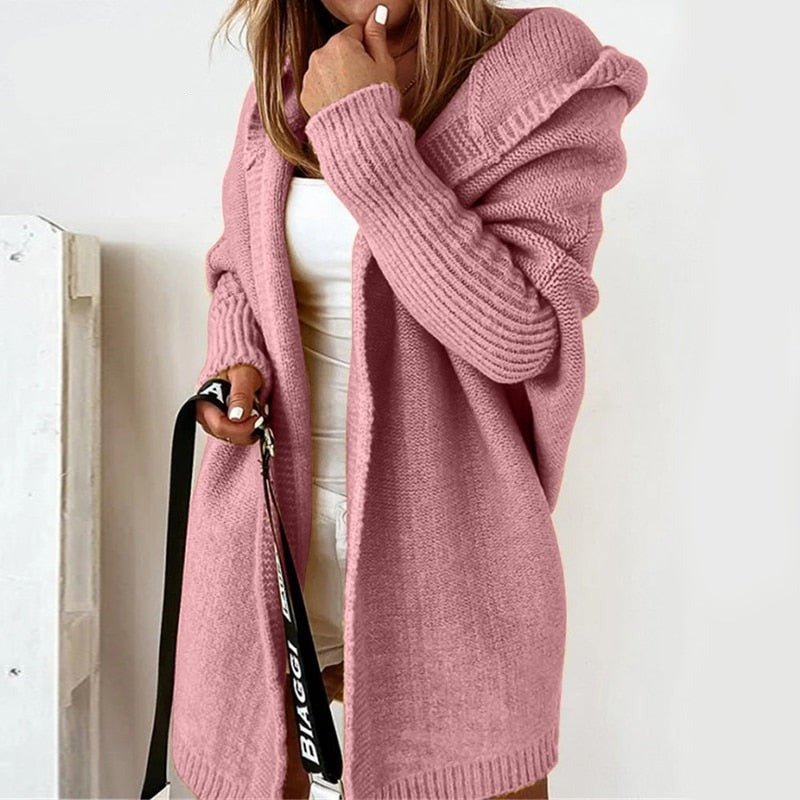 Louane | Cardigan longo para mulher | Inverno