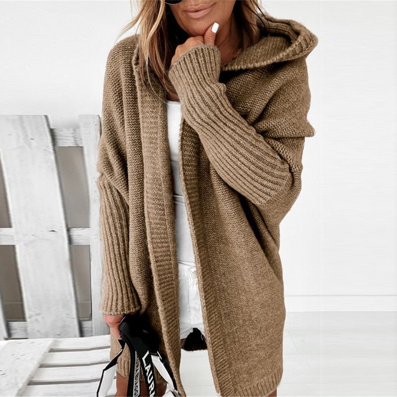 Louane | Cardigan longo para mulher | Inverno