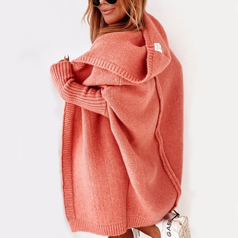 Louane | Cardigan longo para mulher | Inverno