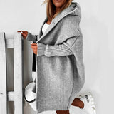 Louane | Cardigan longo para mulher | Inverno
