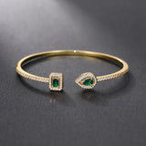 Bracelete Claudia de Esmeralda