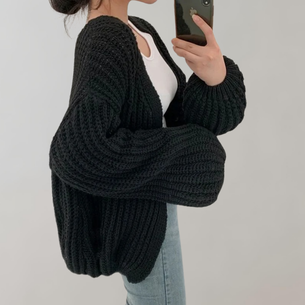 Oceane | Cardigan oversize para mulher | Tendência