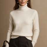 Amara - Pullover de Gola Alta Luxuoso
