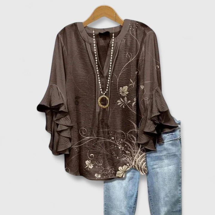 Valentina™ | Blusa Elegante e Sofisticada